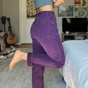 Women's Purple Jeans